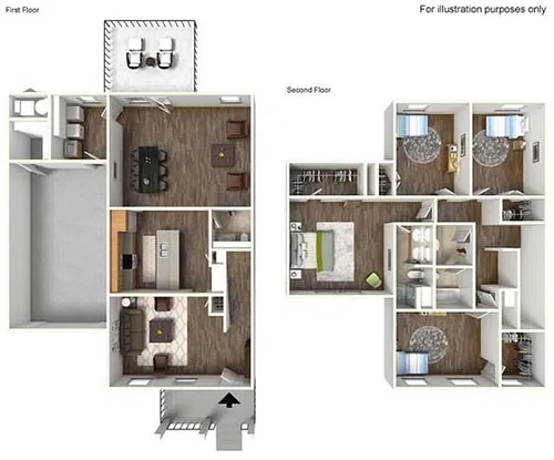 Floor plan SNCO-CGO 4 Bedroom