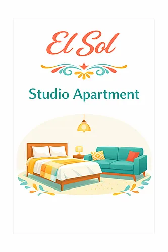 Floor plan El Sol - Studio