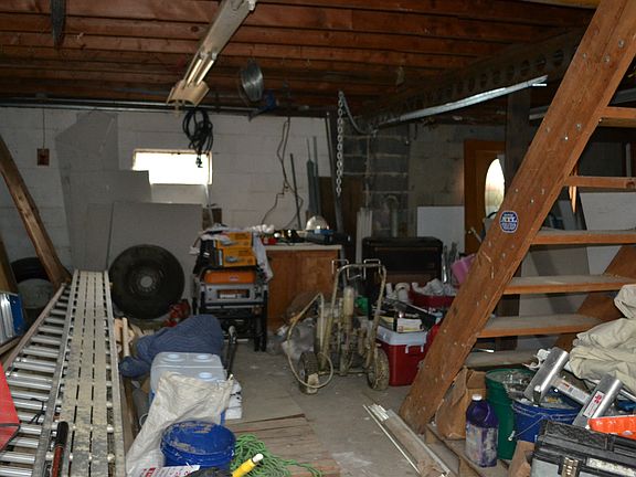 Garage being used as storage