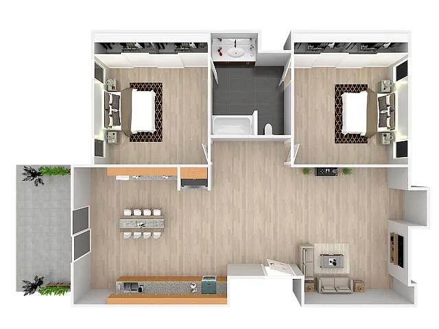 Floor plan 2X1