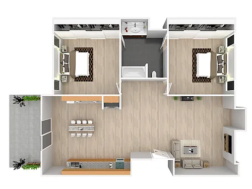 Floor plan 2X1