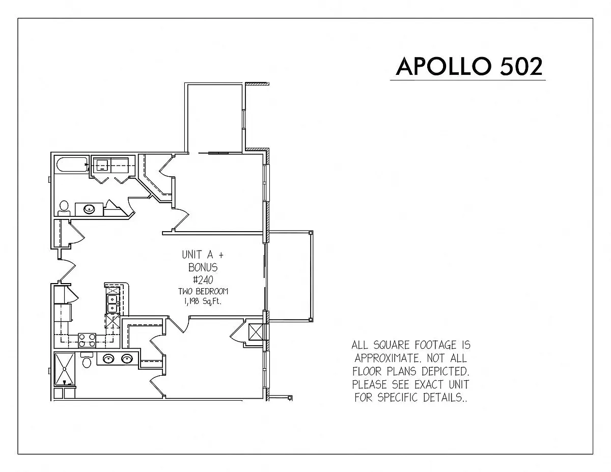 Floor plan A+Bonus