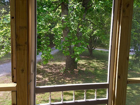 Late Summer view from porch