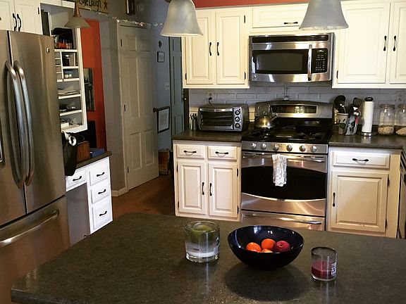 Kitchen from dining area