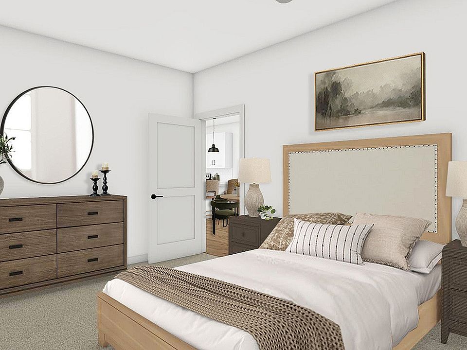 Garrett Uptown Bedroom Rendering
