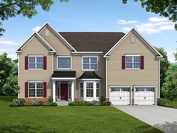 Elevation A features antiqued slate and gable accents.