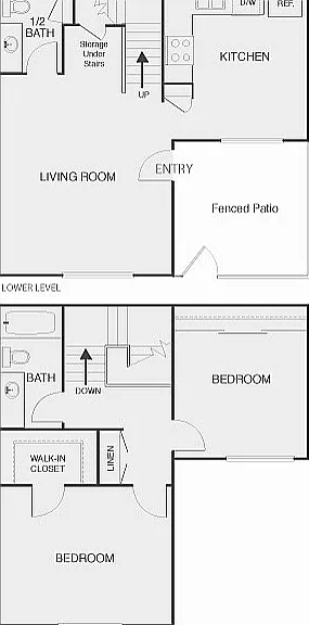 Two Bedroom Townhome Two Bedroom Townhome