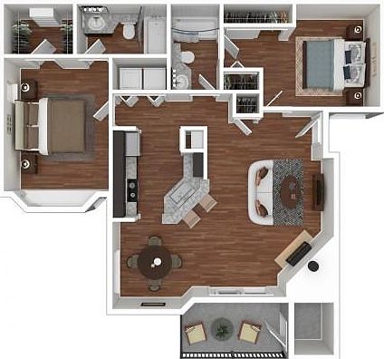 3rd image of 5431 Village Park Dr SE #3023