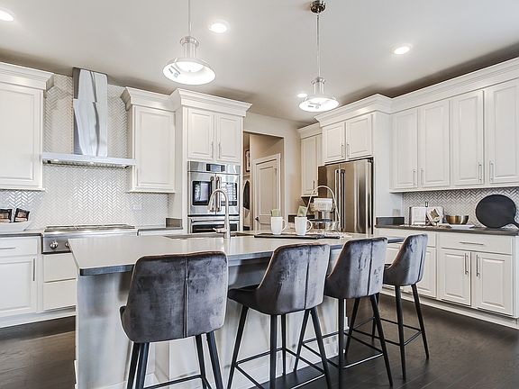 Kitchen with spacious island