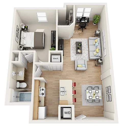 Floor plan Delano