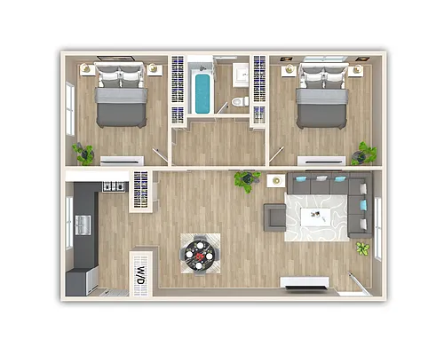 Floor plan Trout Brook