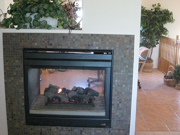 Living Room side Fireplace