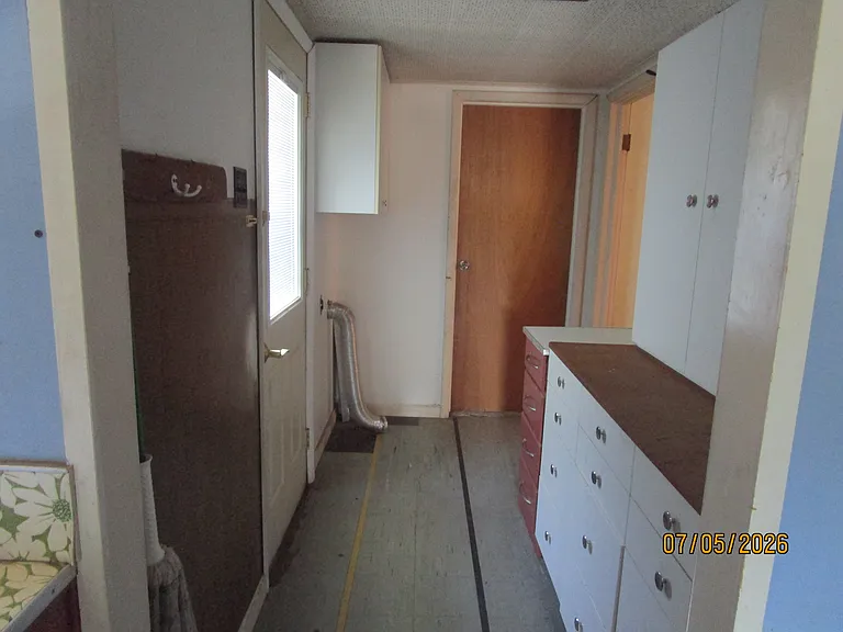 dryer/storage area