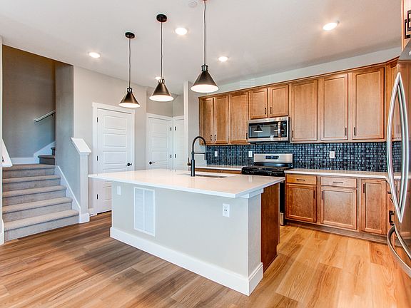 Barstool height island