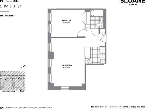 2nd image of 360 W 34th St APT 11R