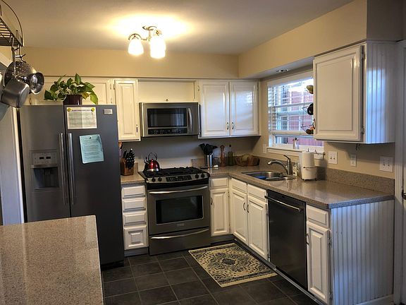 All stainless steel appliances with whisper quiet dishwasher.