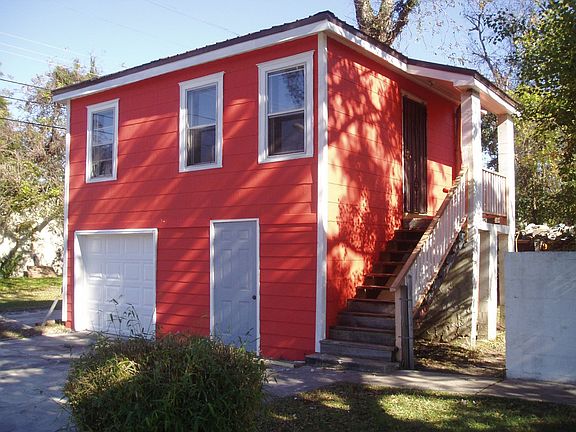 Paint in Progress on Garage Apartment