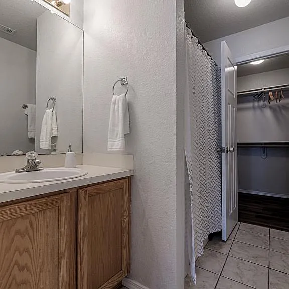 These are not actual photos of the unit. The actual unit it is currently being renovated but the space is identical.