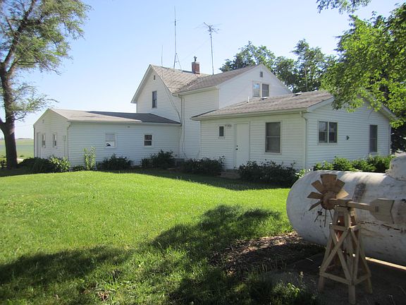 Southwest side of house