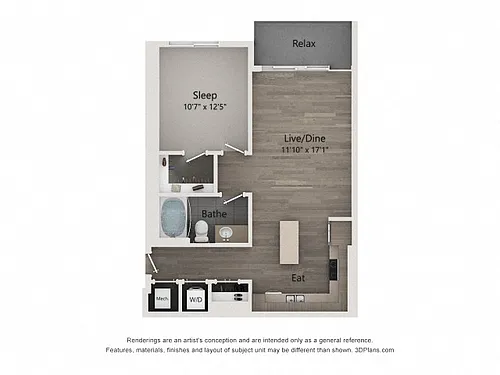 Floor plan A13
