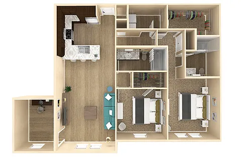 Floor plan Oasis
