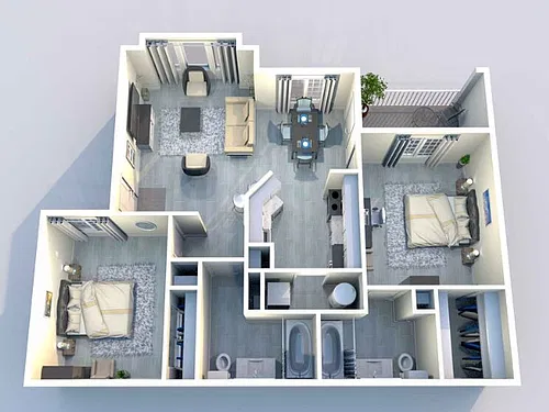 Floor plan The 900