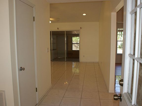 Entry way to living room