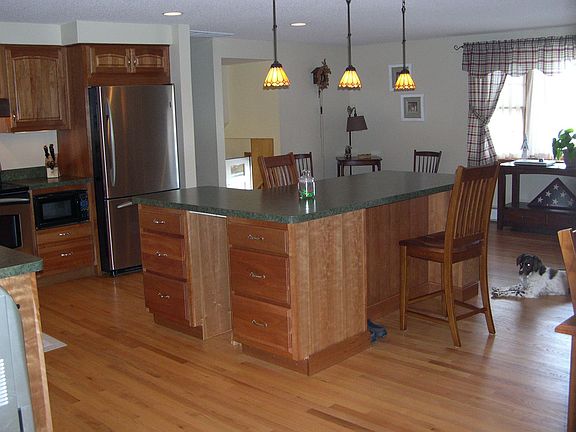 Expansive eait in kitchen