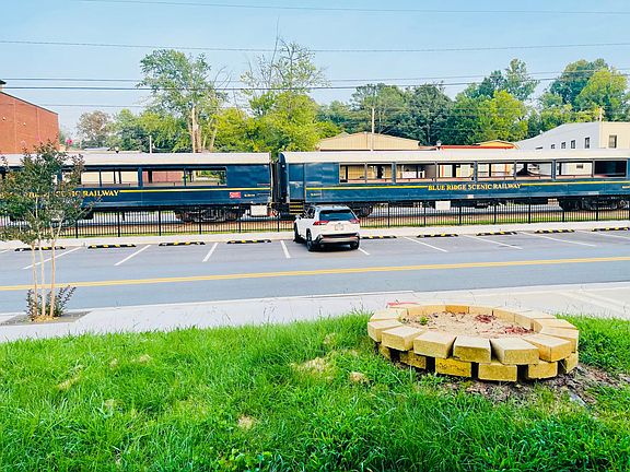 The view from the front of the building!