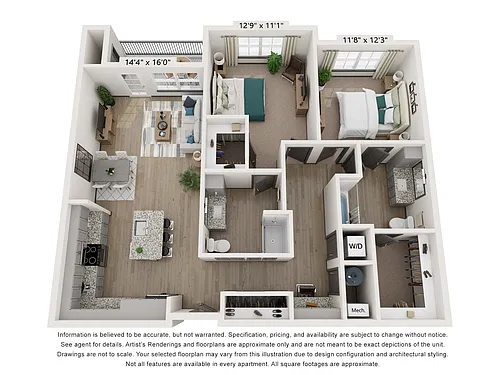 Floor plan B4