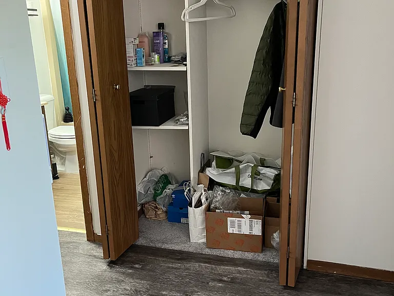 Hall closet