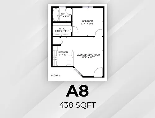 Floor plan A8