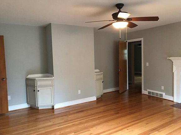 living room with fireplace