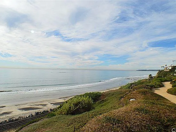 White water view from park to Beach