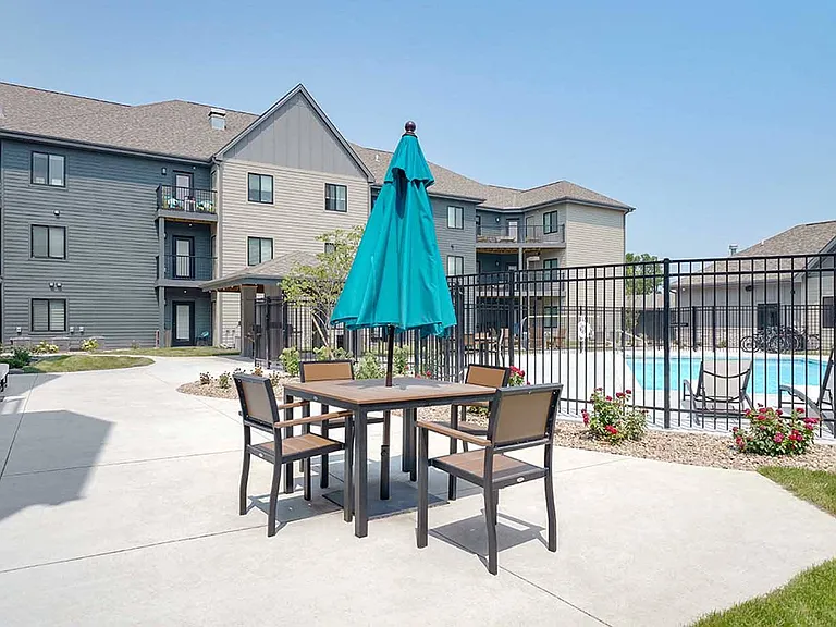 Grab some friends and enjoy a meal on our patio.