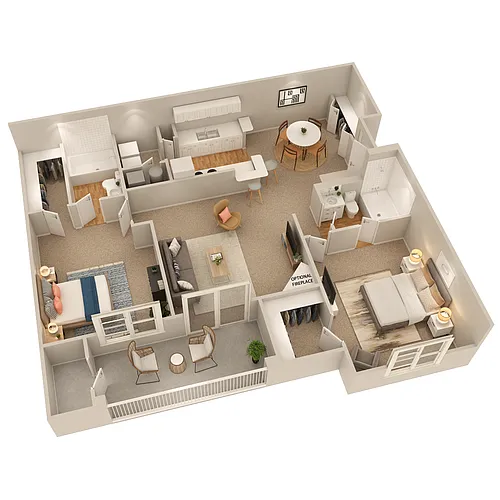 Floor plan B2