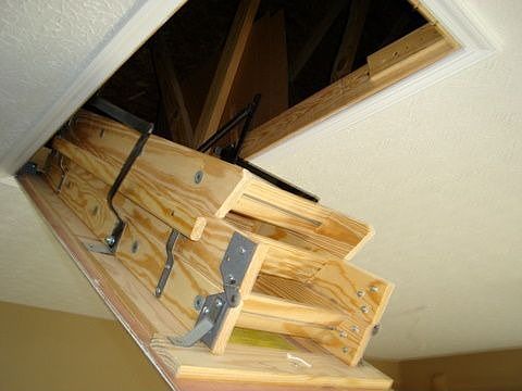 Pull Down Access to Attic