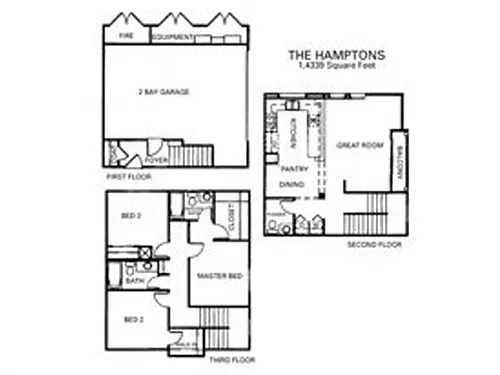 Floor plan Hamptons