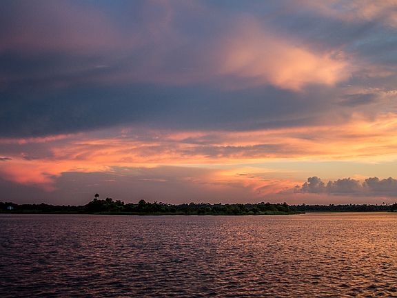 Lake at Sunset
