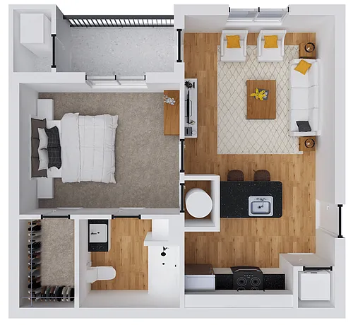 Floor plan Perch