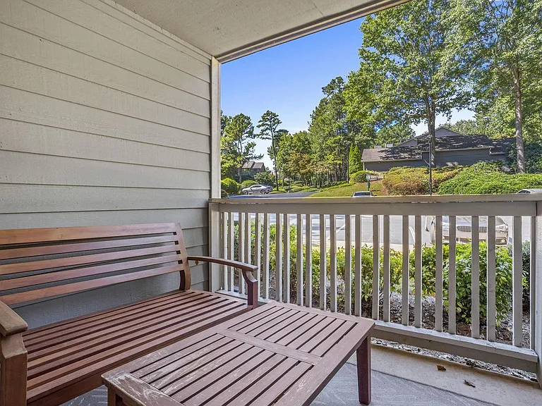 Private balconies and patios available.