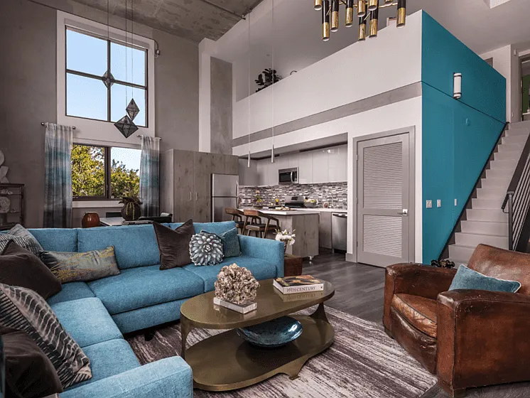 Concrete Lofts with 18 Foot Ceilings