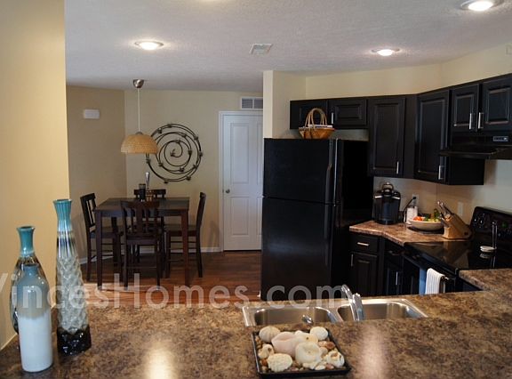 Spacious kitchen with plenty of counter space