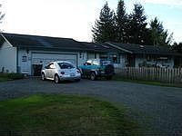 Circular drive 2 car garage