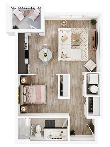 Floor plan S1A