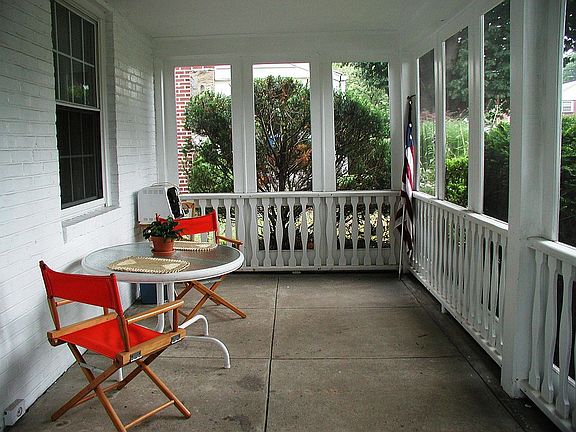 Enclosed porch