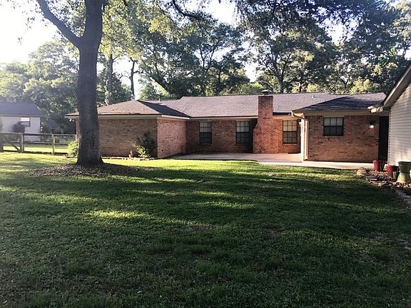 Back Yard With Large Patio 