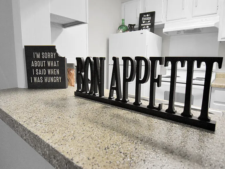 Kitchen with Efficient Appliances