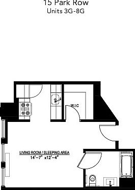 2nd image of 15 Park Row APT 3G