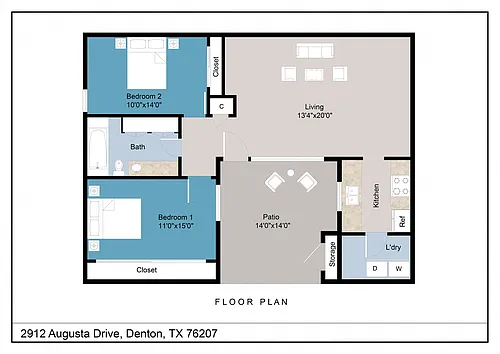 Floor plan B1-2
